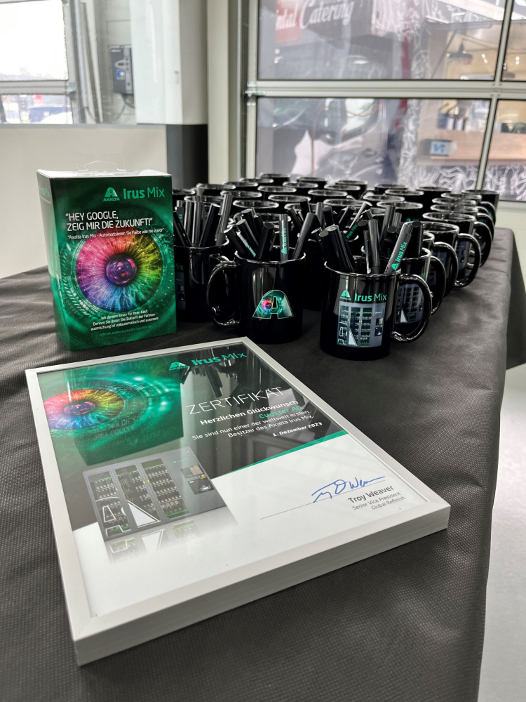 AIM Certificate and gifts