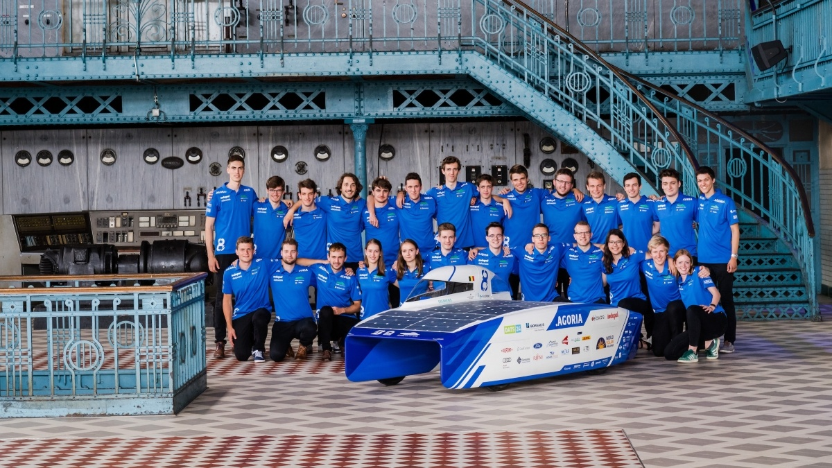 Agoria Solar Team unveils its entry for the 2019 Bridgestone World Solar Challenge