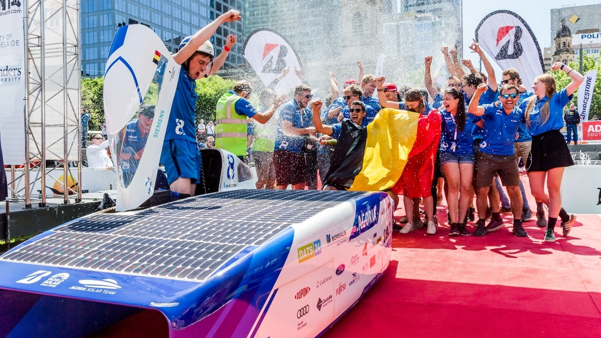 Cromax - Agoria Solar Team BluePoint wins World Solar Challenge