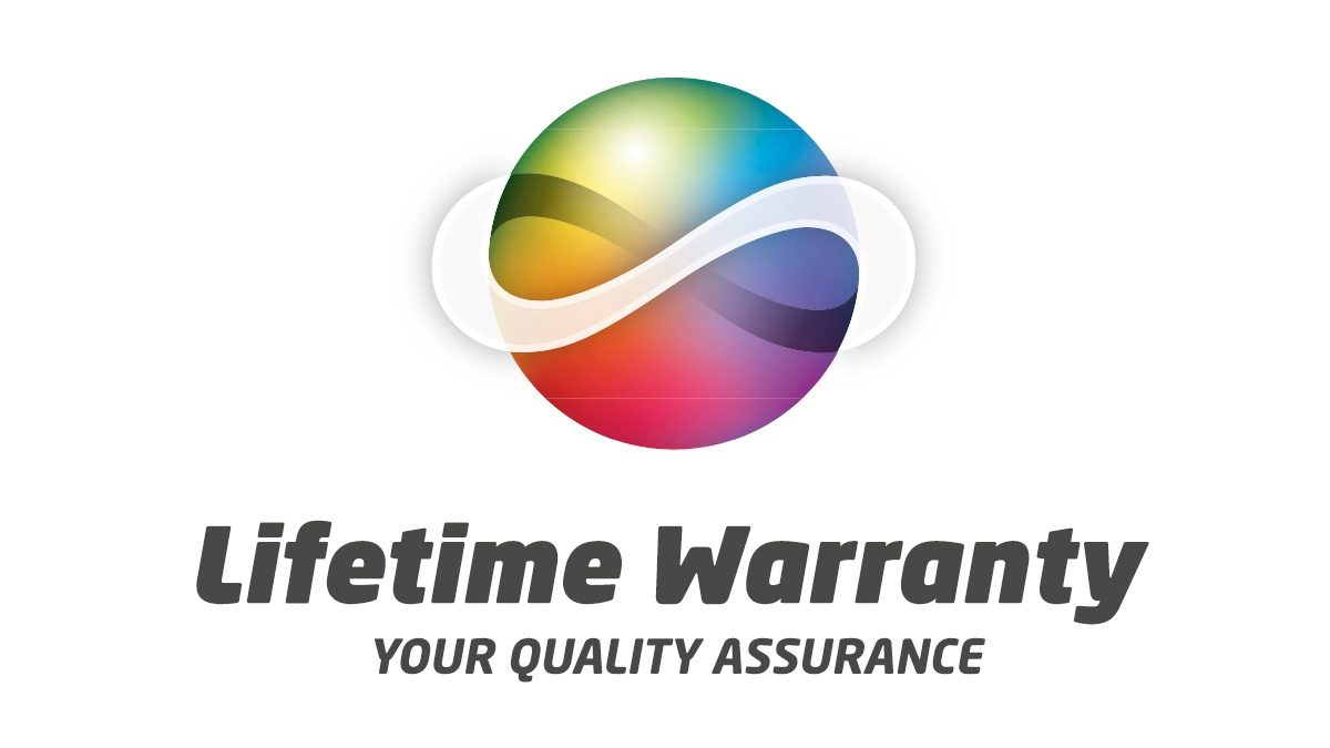 Lifetime Warranty logo Cromax
