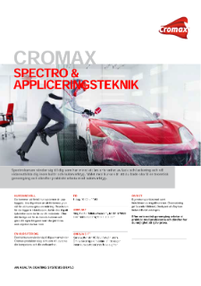 Spektro & appliceringsteknik